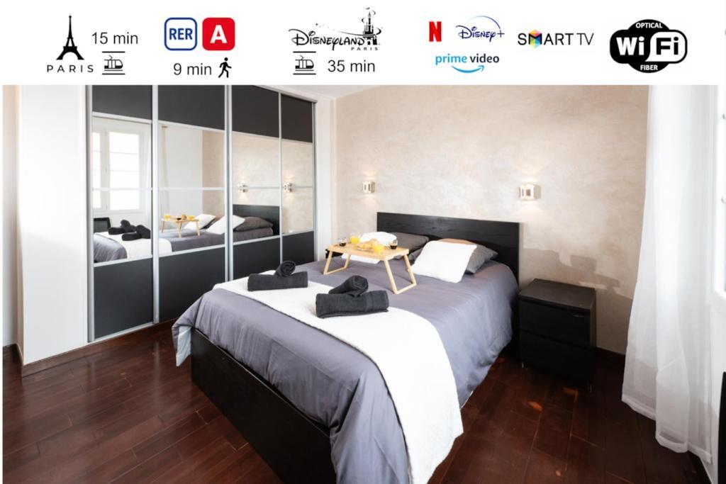 Cosy Paris - Disneyland - Rer A Apartment Fontenay-sous-Bois Ngoại thất bức ảnh